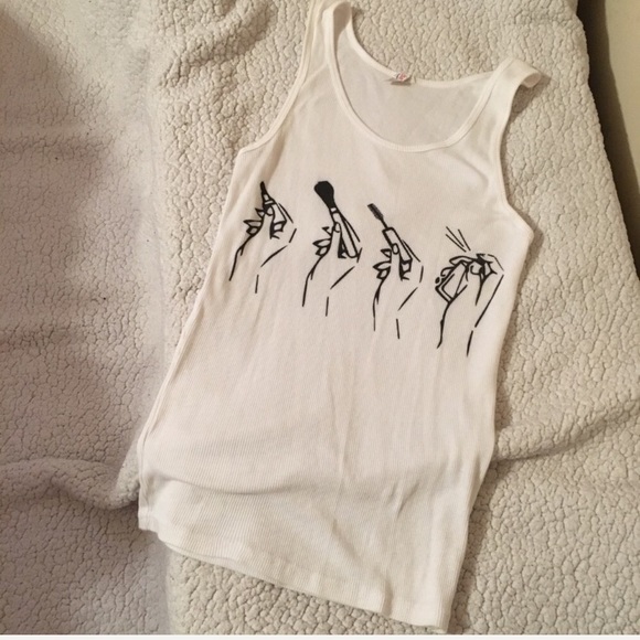 Iconic Legend Tops - NWOT XL Makeup Cosmetics Tank Top